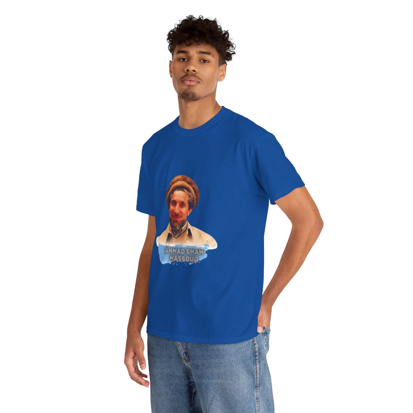 Massoud Inspirational Tee | Unisex Heavy Cotton T-Shirt, Motivational Shirt, Gift for Activists, Freedom Quote Tee, Casual Streetwear
