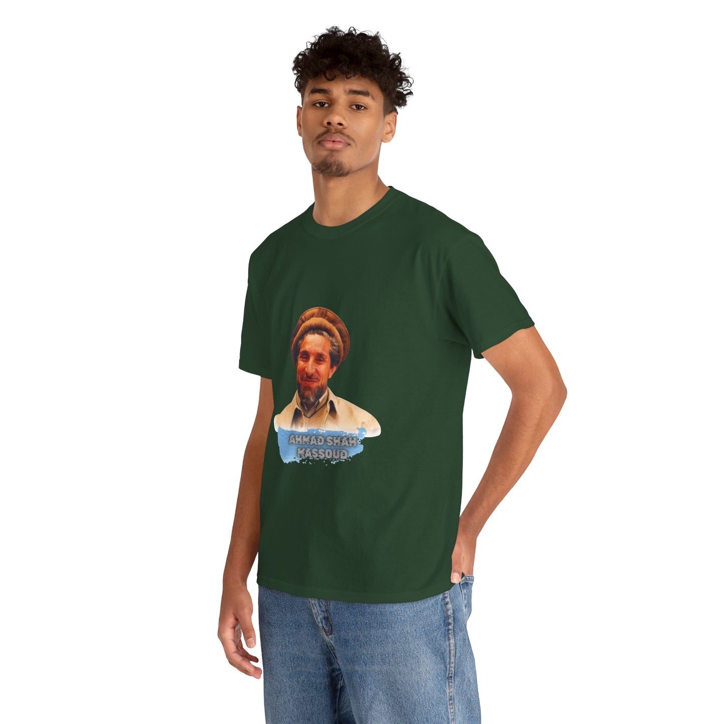 Massoud Inspirational Tee | Unisex Heavy Cotton T-Shirt, Motivational Shirt, Gift for Activists, Freedom Quote Tee, Casual Streetwear