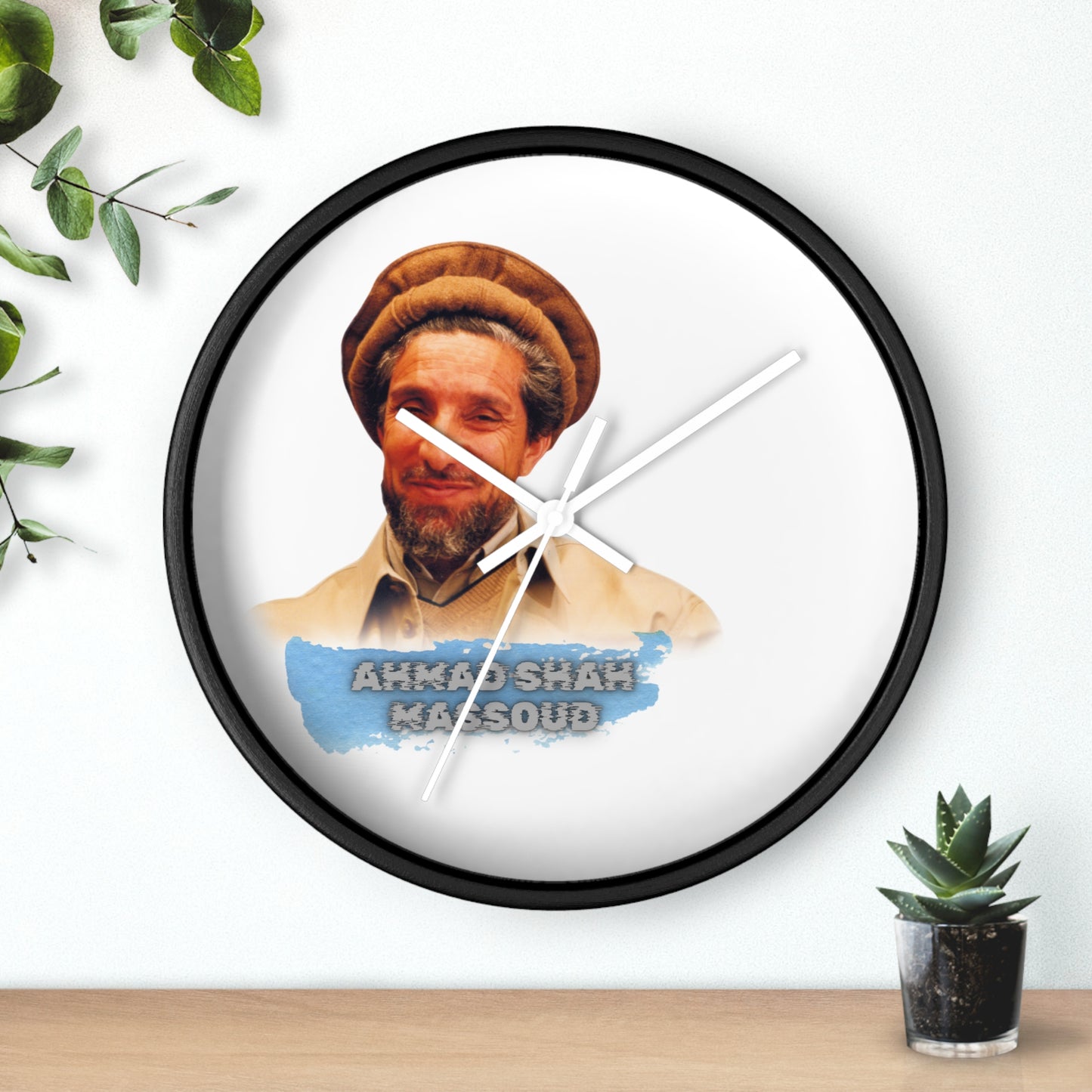 Ahmad Shah Massoud Wall Clock, Inspirational Decor, Unique Gift for History Buffs, Home Office Wall Art, Memorial Timepiece, Cultural [...]