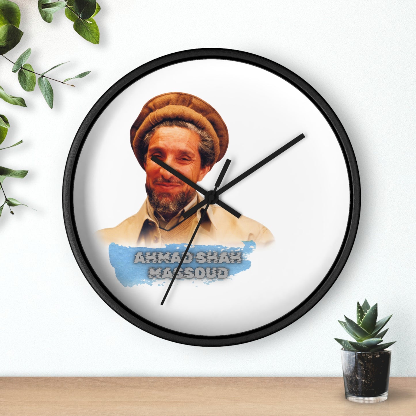 Ahmad Shah Massoud Wall Clock, Inspirational Decor, Unique Gift for History Buffs, Home Office Wall Art, Memorial Timepiece, Cultural [...]