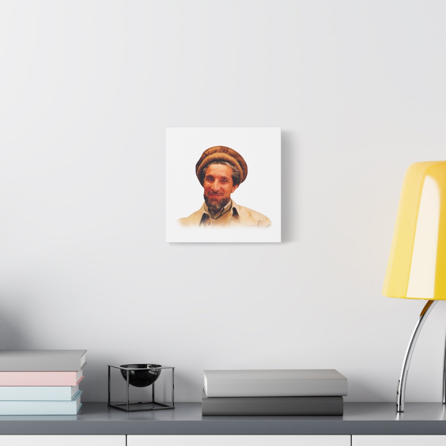 Ahmad Shah Massoud Wall Art, Inspirational Home Decor, Unique Gift for Art Lovers, Living Room or Office Decoration, Motivational Quote Art