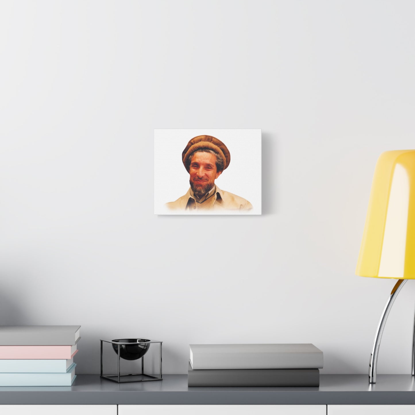 Ahmad Shah Massoud Wall Art, Inspirational Home Decor, Unique Gift for Art Lovers, Living Room or Office Decoration, Motivational Quote Art