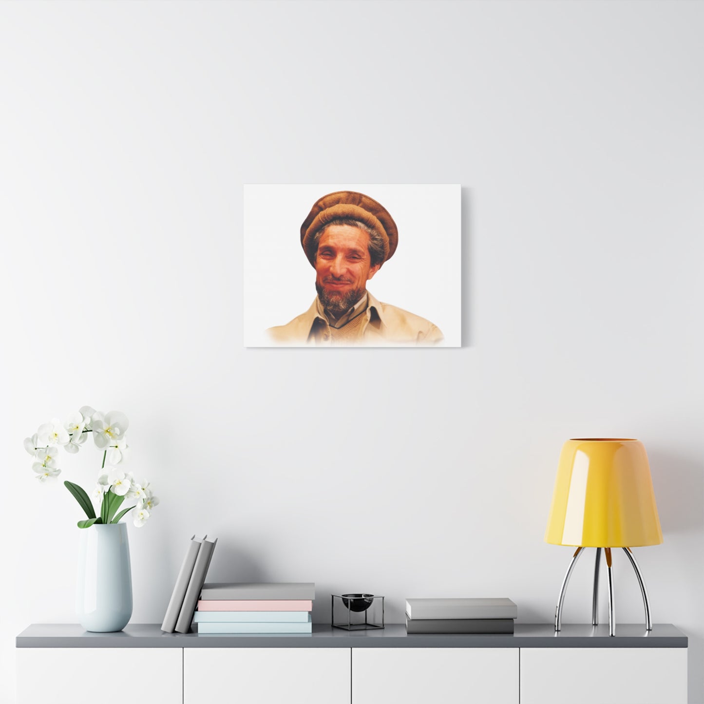 Ahmad Shah Massoud Wall Art, Inspirational Home Decor, Unique Gift for Art Lovers, Living Room or Office Decoration, Motivational Quote Art