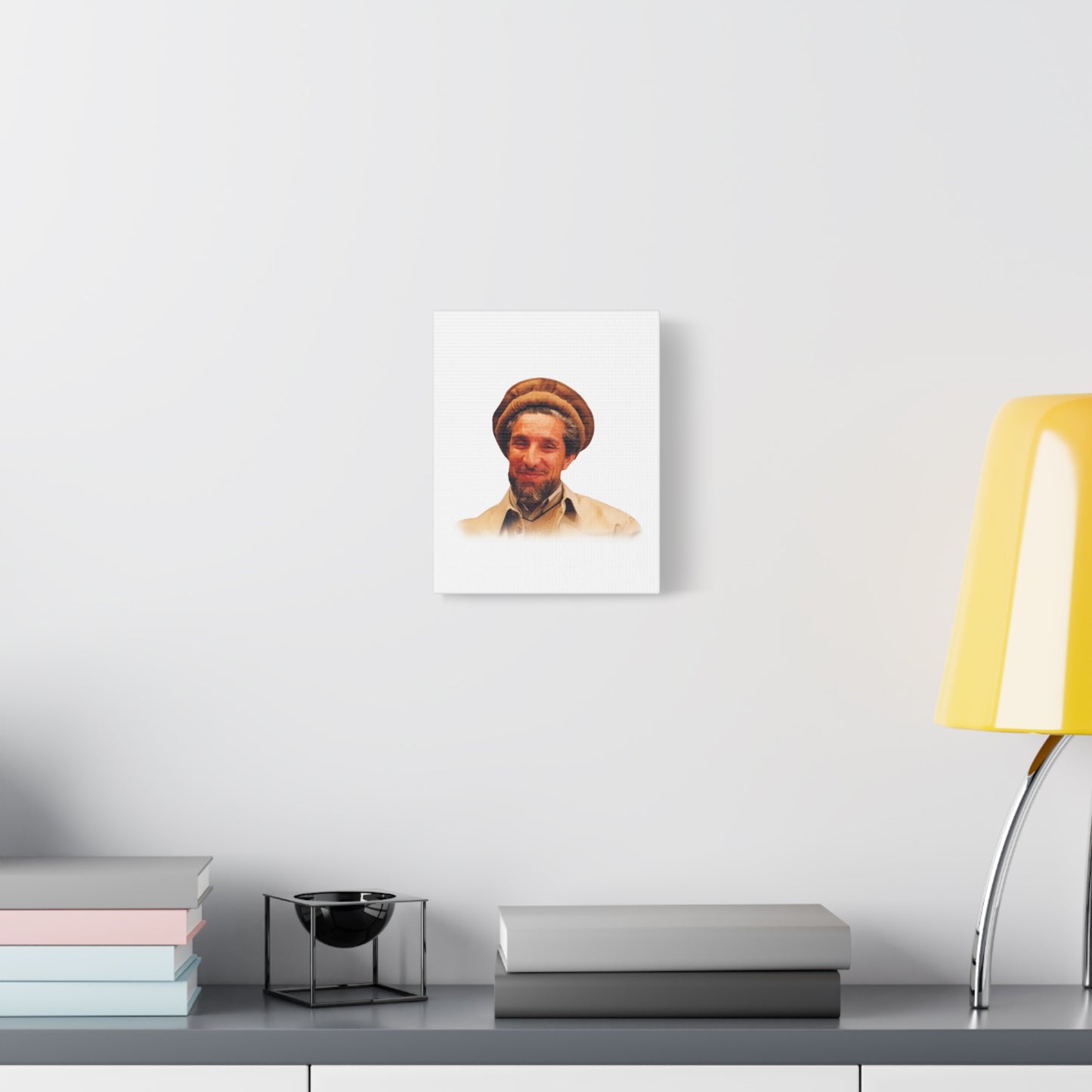 Ahmad Shah Massoud Wall Art, Inspirational Home Decor, Unique Gift for Art Lovers, Living Room or Office Decoration, Motivational Quote Art