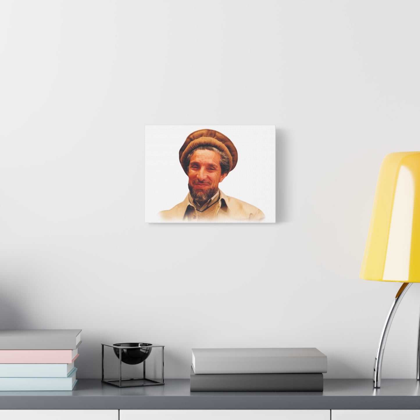 Ahmad Shah Massoud Wall Art, Inspirational Home Decor, Unique Gift for Art Lovers, Living Room or Office Decoration, Motivational Quote Art