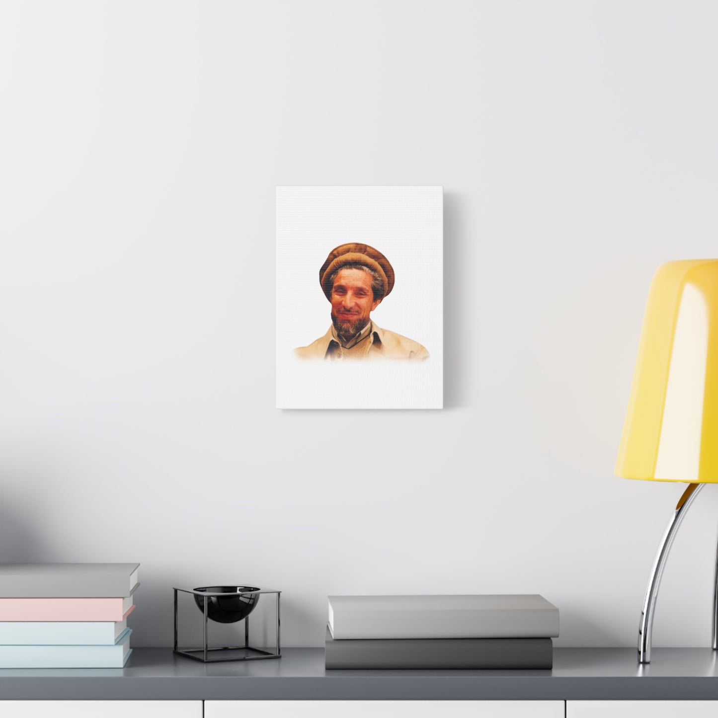 Ahmad Shah Massoud Wall Art, Inspirational Home Decor, Unique Gift for Art Lovers, Living Room or Office Decoration, Motivational Quote Art