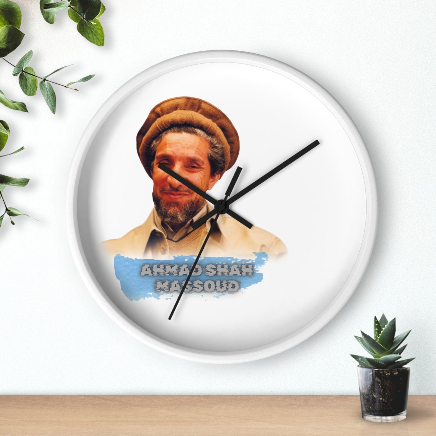 Ahmad Shah Massoud Wall Clock, Inspirational Decor, Unique Gift for History Buffs, Home Office Wall Art, Memorial Timepiece, Cultural [...]