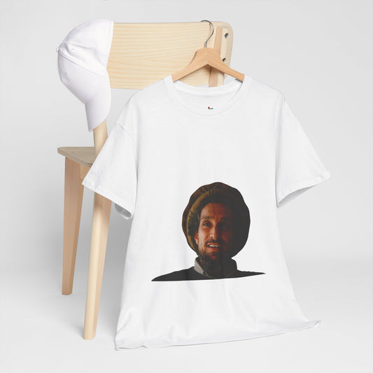 Commander Massoud Heavy Cotton Tee, Casual Wear, Graphic Tee, Unique Gift, Everyday Essentials, Retro Style
