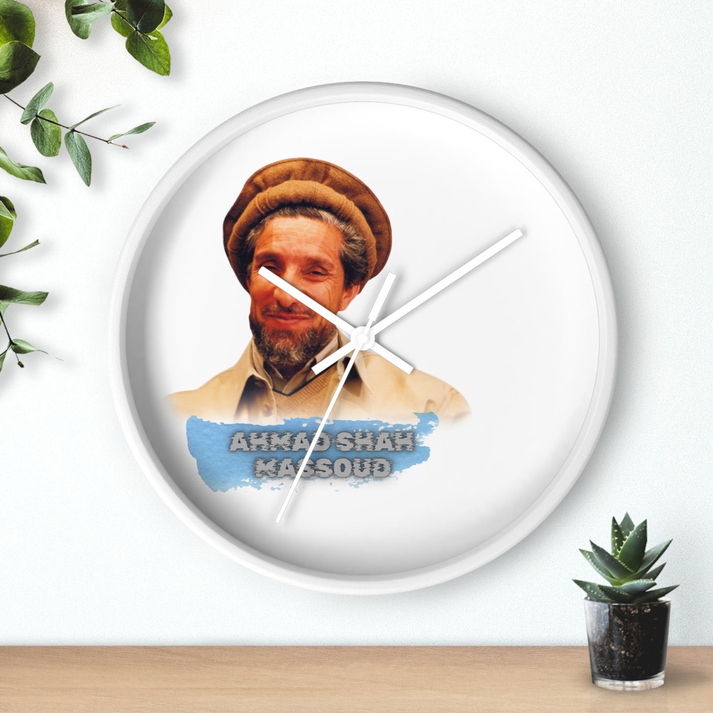Ahmad Shah Massoud Wall Clock, Inspirational Decor, Unique Gift for History Buffs, Home Office Wall Art, Memorial Timepiece, Cultural [...]
