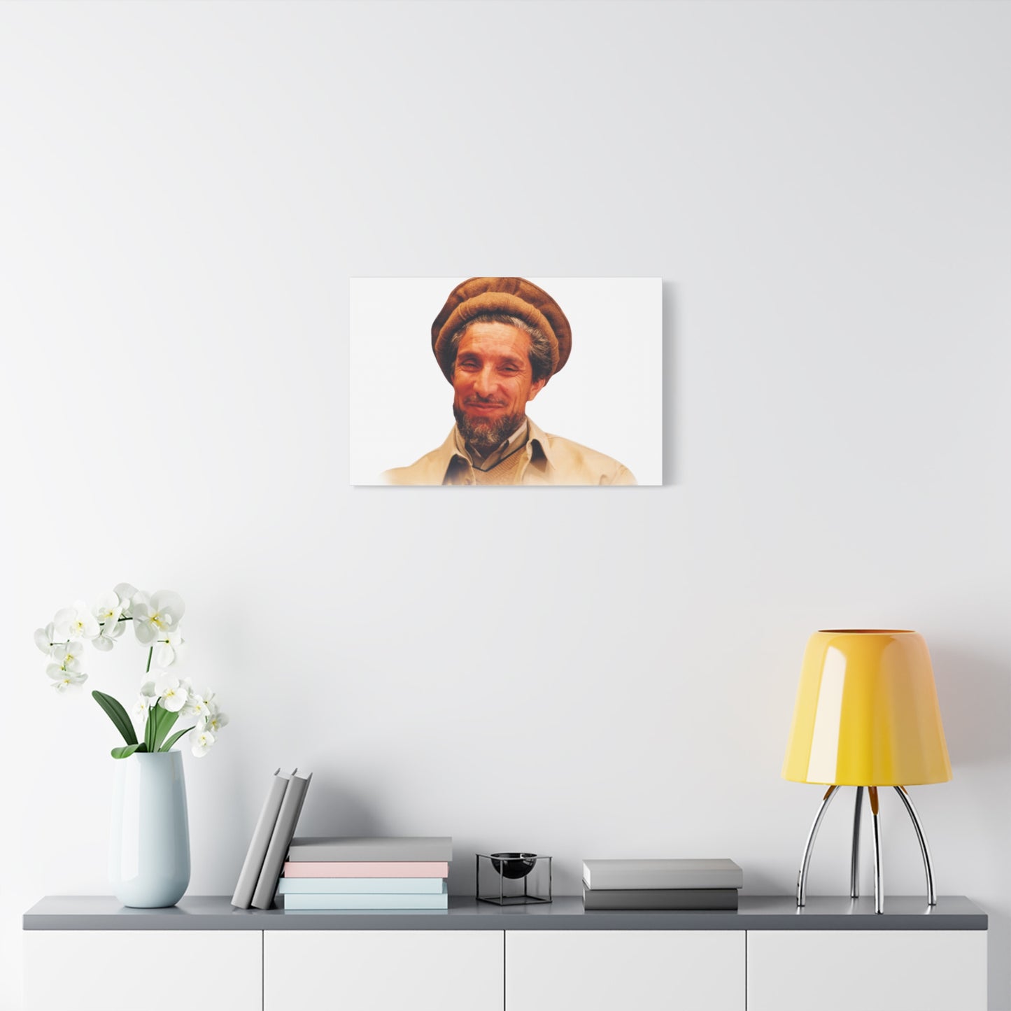 Ahmad Shah Massoud Wall Art, Inspirational Home Decor, Unique Gift for Art Lovers, Living Room or Office Decoration, Motivational Quote Art